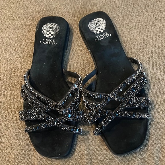 Vince Camuto Shoes - Vince Camuto Sizes 12 M Katia Sandal Black shoes (TD)